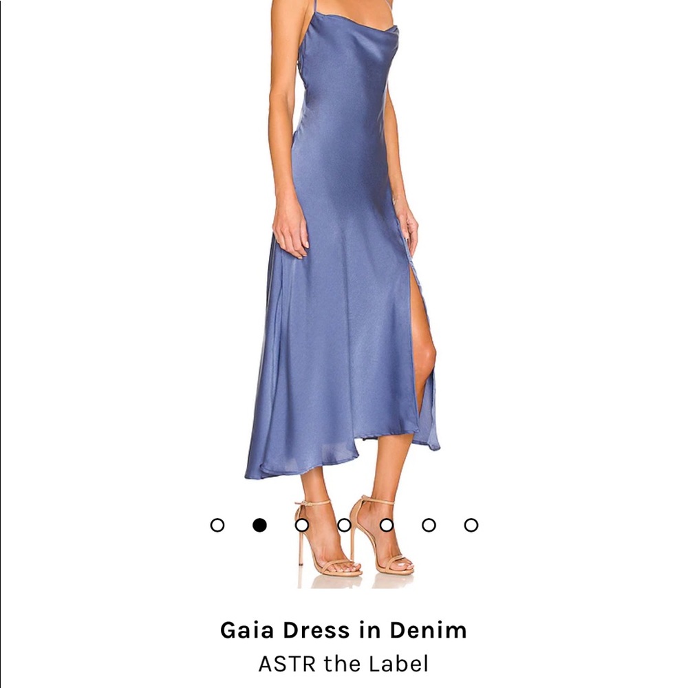 ASTR Blue Gaia Dress
